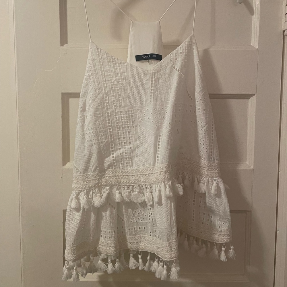 Pom Pom tank top